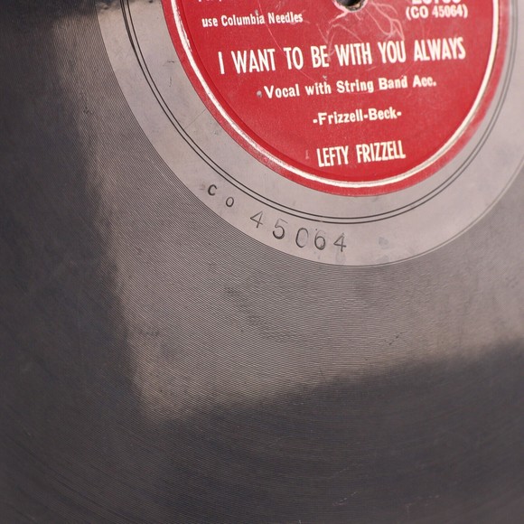 Lefty Frizzell – My Baby's Just Like Money/I Want To Be With 78 rpm Record 20799 - Picture 12 of 16